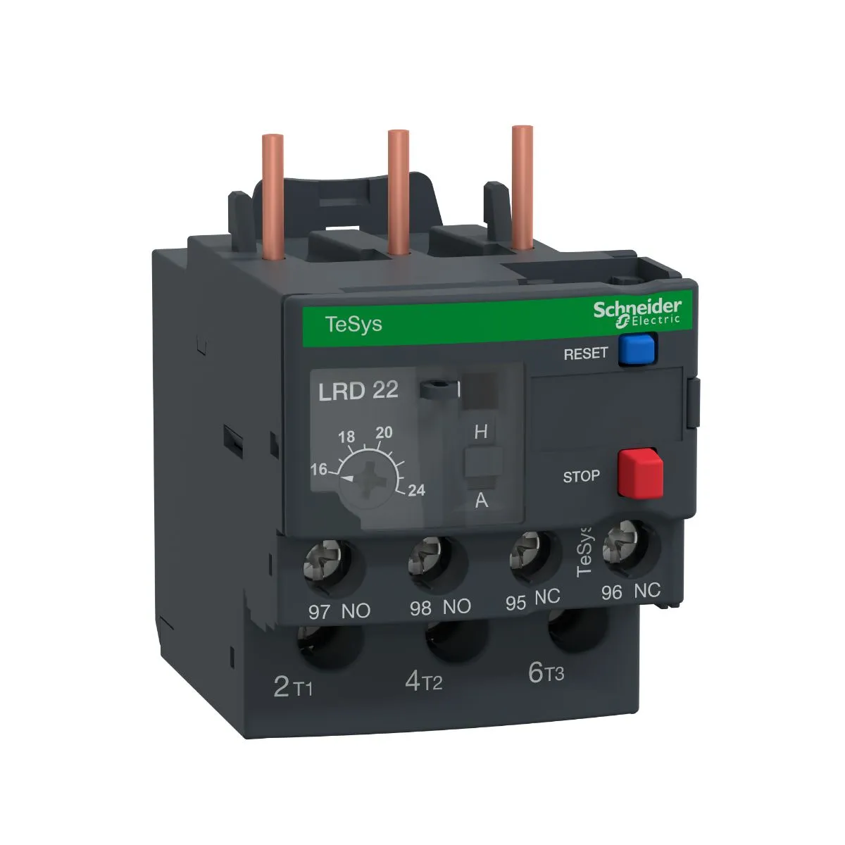 Relè di sovraccarico termico Schneider Electric, 16 → 24 A