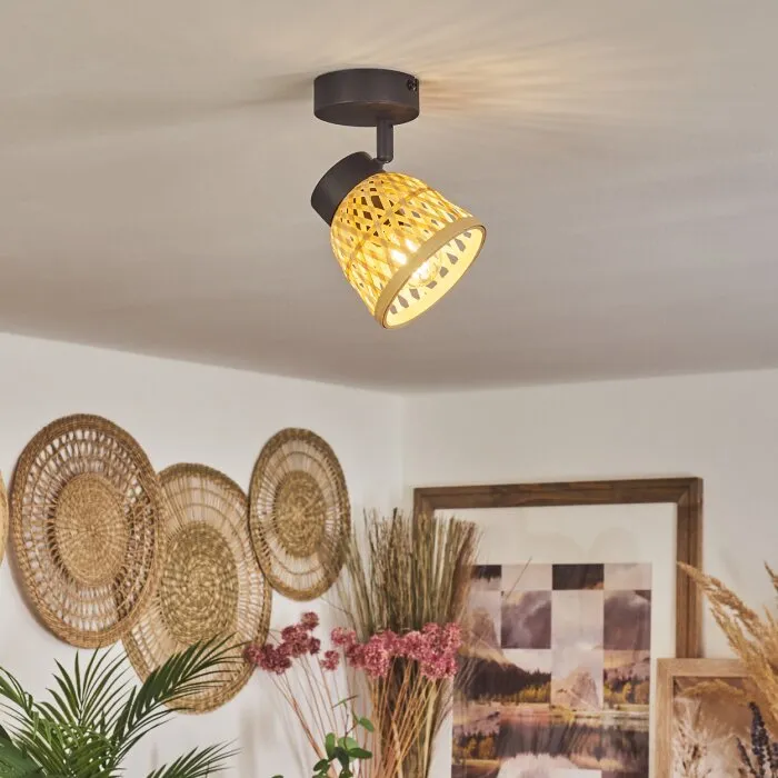 Rombarral Plafoniera Nero, 1-Luce