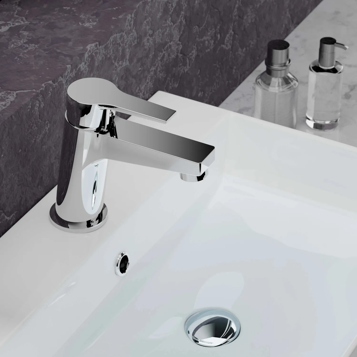 Rubinetto per lavabo Hellis cromo