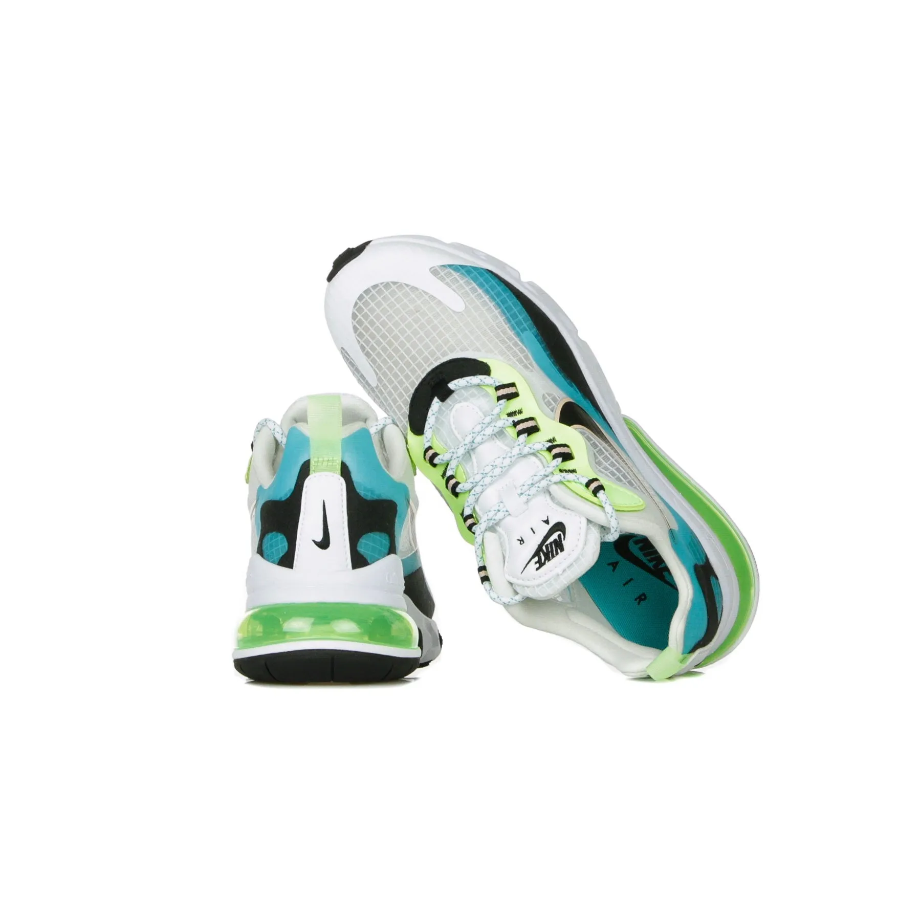 Scarpa Bassa Uomo Air Max 270 React Se Oracle Aqua/black/ghost Green