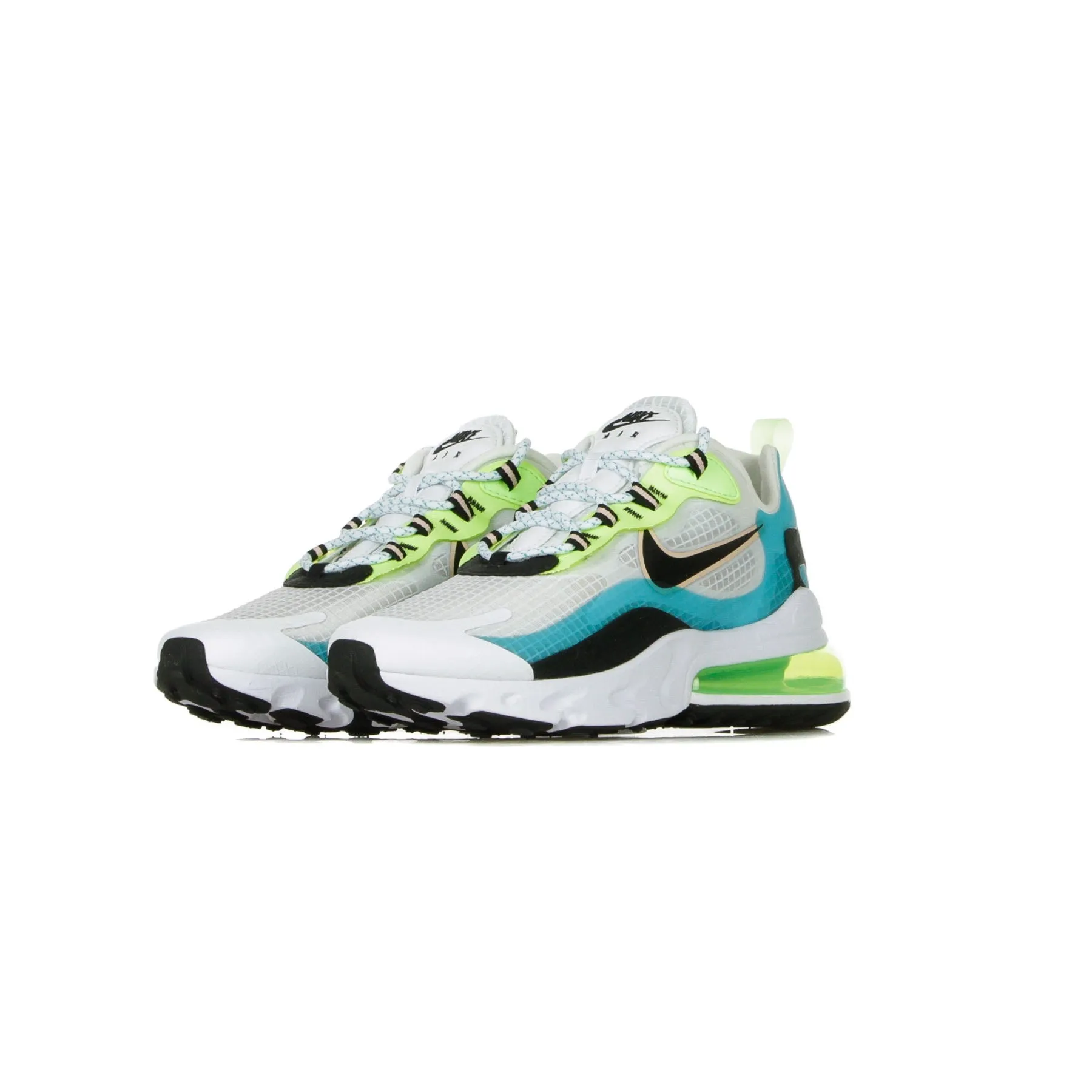 Scarpa Bassa Uomo Air Max 270 React Se Oracle Aqua/black/ghost Green