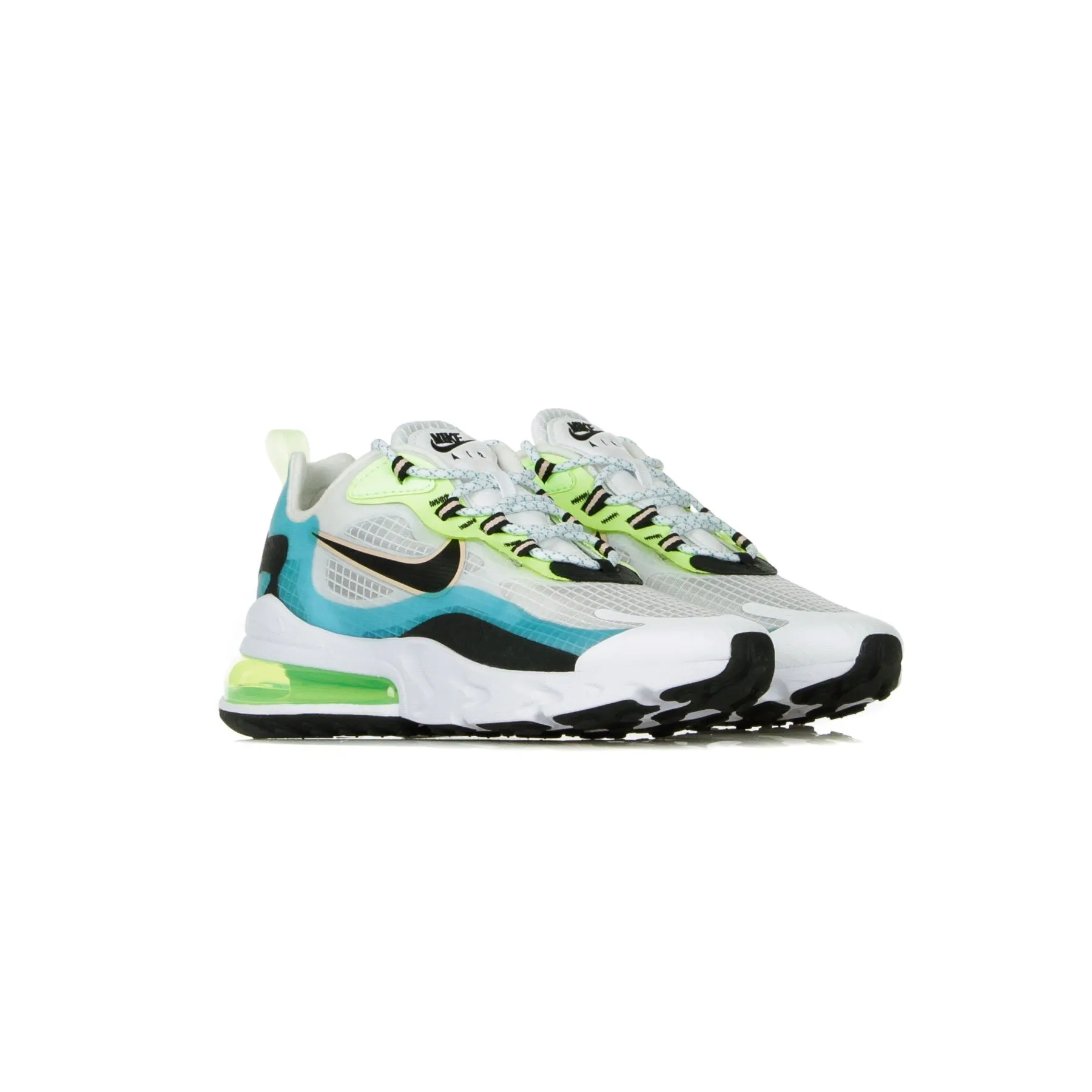 Scarpa Bassa Uomo Air Max 270 React Se Oracle Aqua/black/ghost Green
