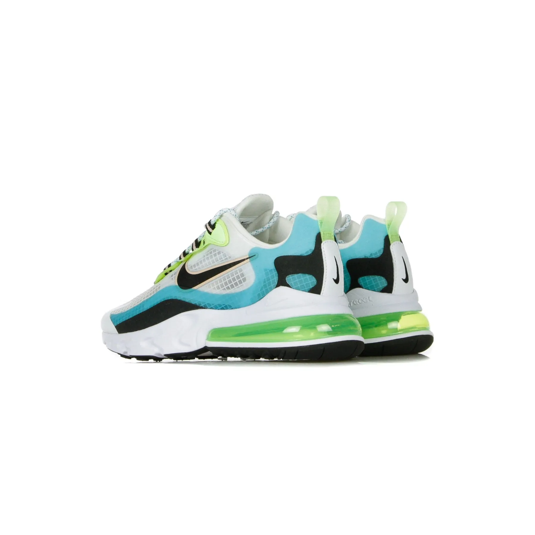 Scarpa Bassa Uomo Air Max 270 React Se Oracle Aqua/black/ghost Green
