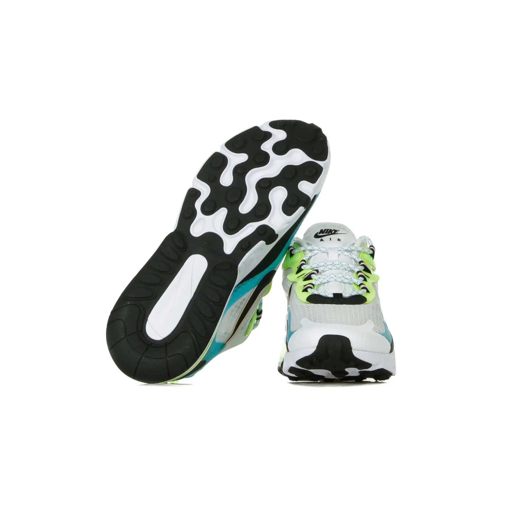 Scarpa Bassa Uomo Air Max 270 React Se Oracle Aqua/black/ghost Green
