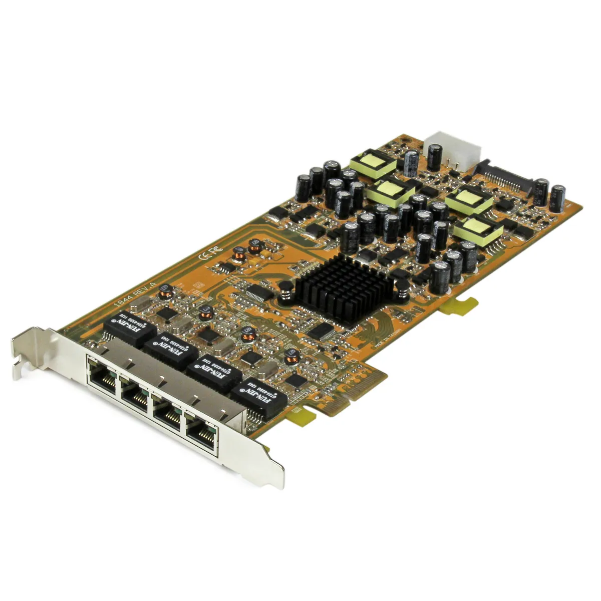 Scheda di rete StarTech.com, bus PCIe, porte: 4, velocità 10/100/1000Mbit/s