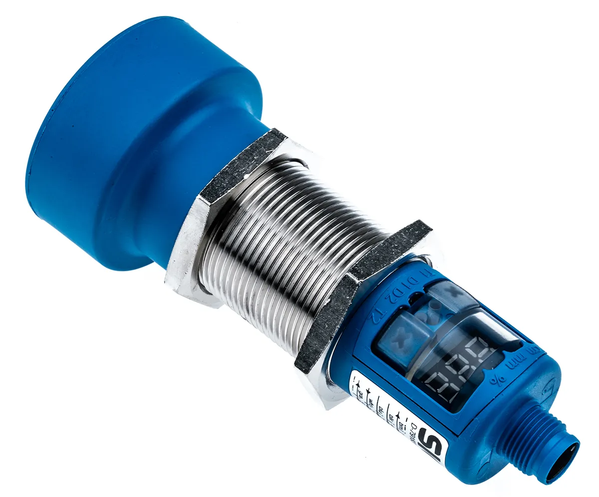 Sensore di prossimità Cilindro filettato SICK, M30, rilevamento 3,4 m, 9 → 30 V c.c.