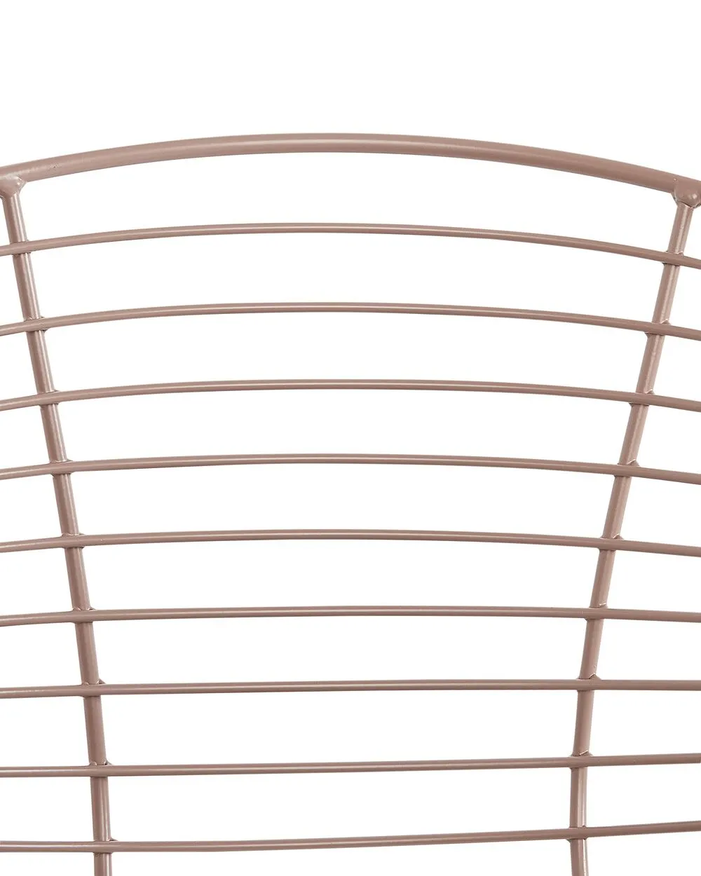 Set di 2 sedie da pranzo HOBACK Metallo Beige