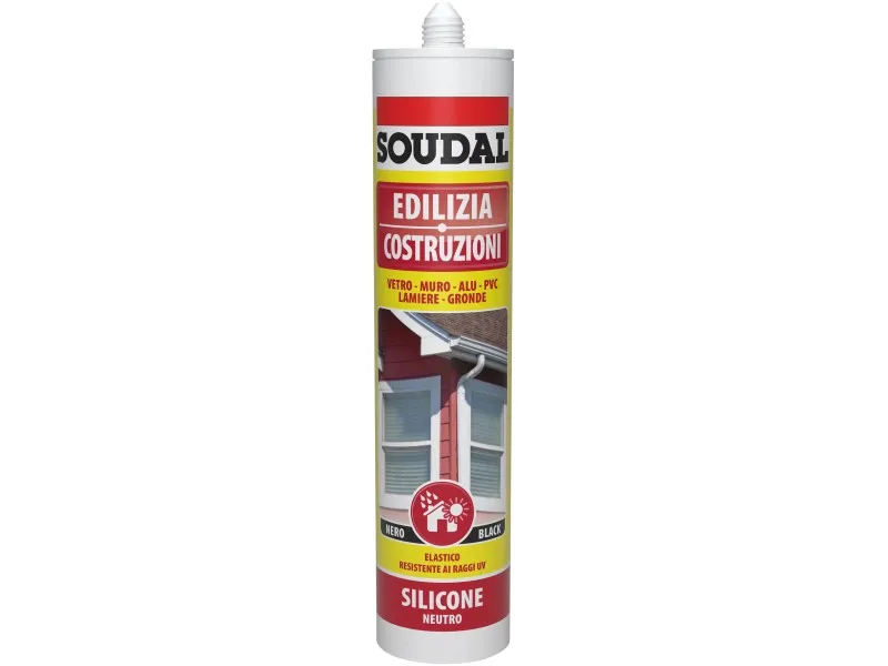 Silicone neutro per edilizia nero