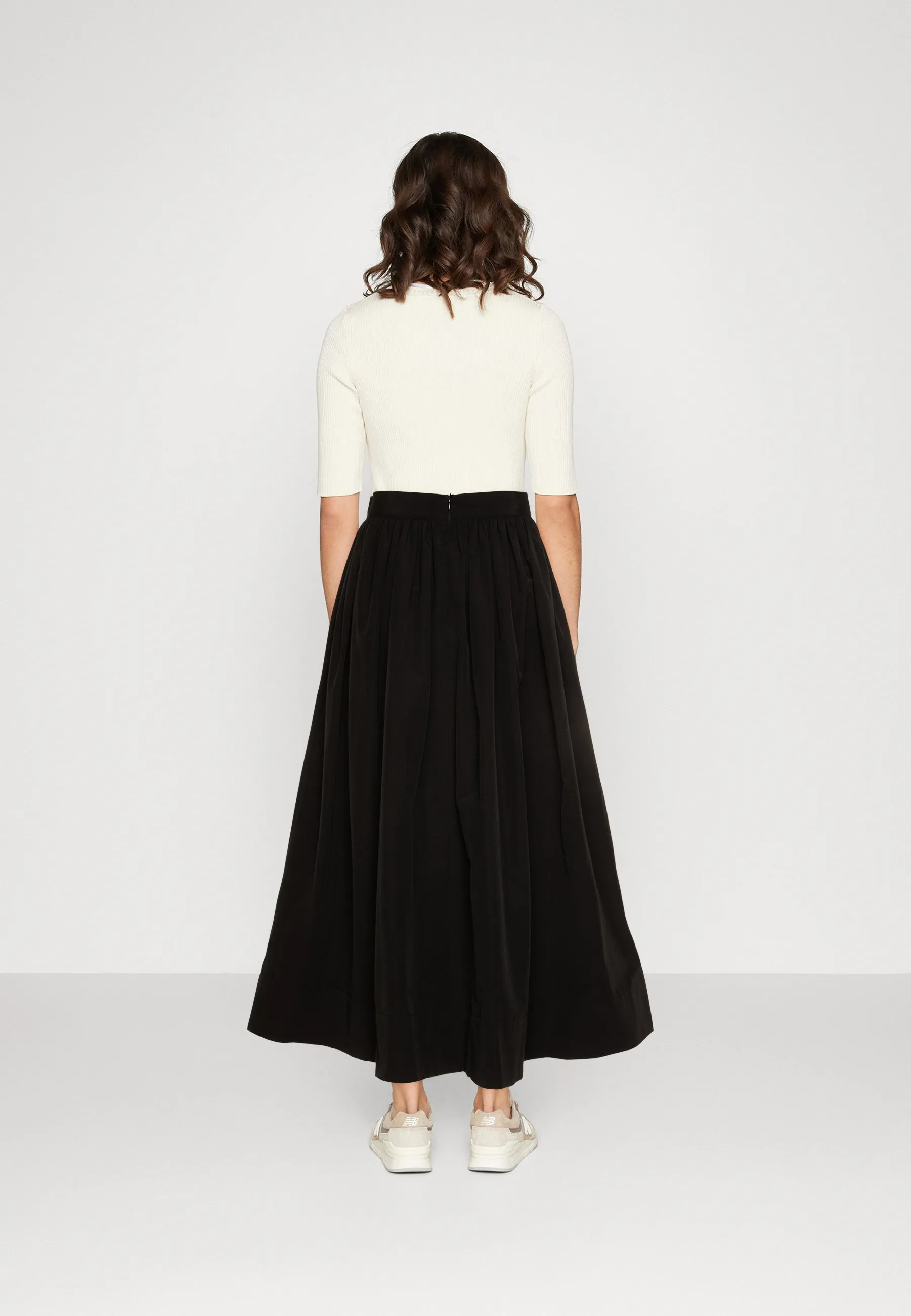SLFLIBBIE ANKLE SKIRT - Gonna a pieghe