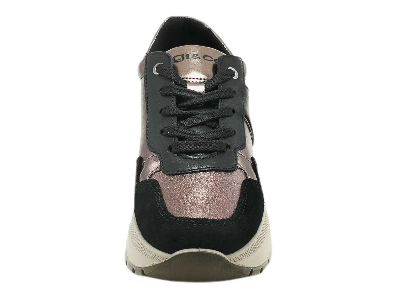   Sneakers Donna IGI&CO: tomaia in pelle e plantare estraibile  
