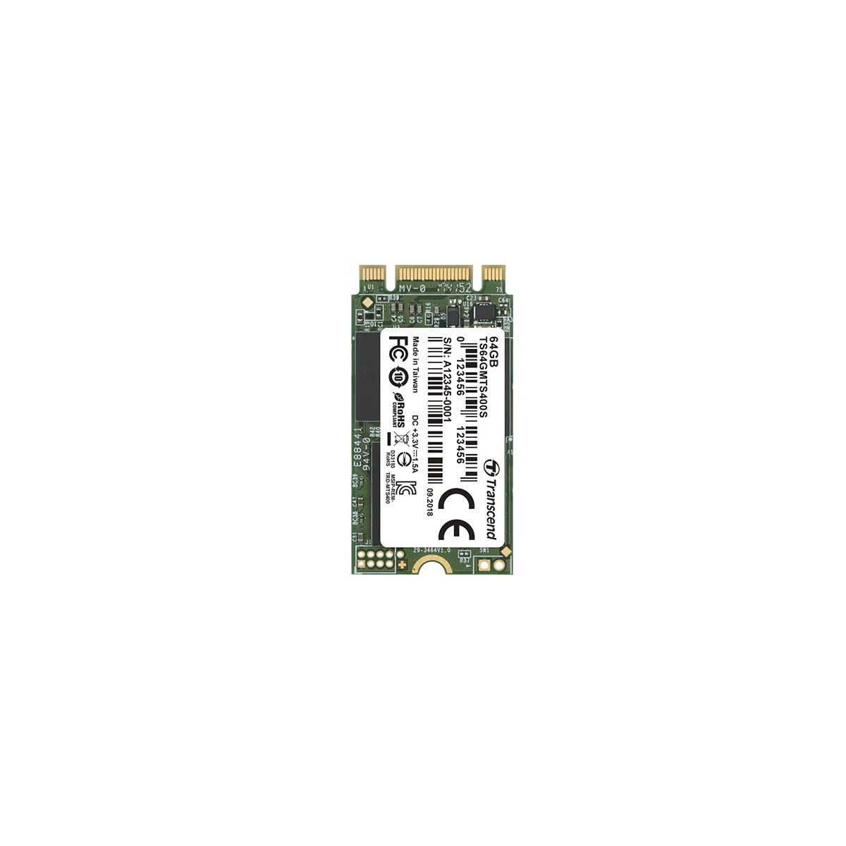 SSD Transcend Interno 64 GB