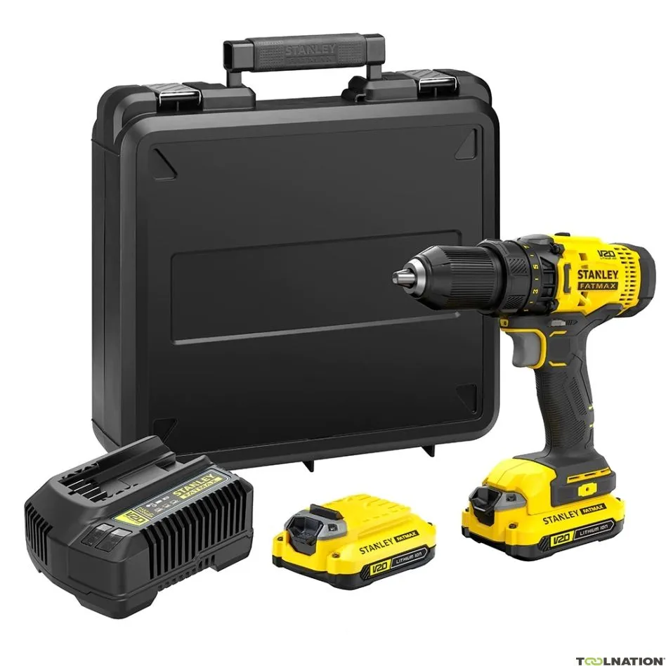 Stanley SFMCD700C2K Avvitatore Fatmaxx V20 Accu 18V 1,5Ah BRUSHLESS