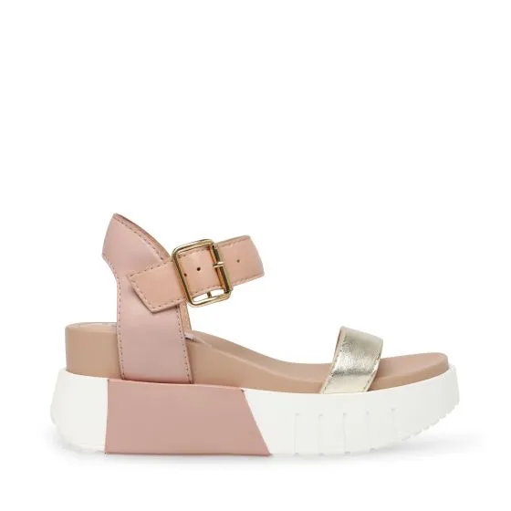Steve Madden Acoustic Blush Multi - Sandali Donna Rosa / Multicolore    