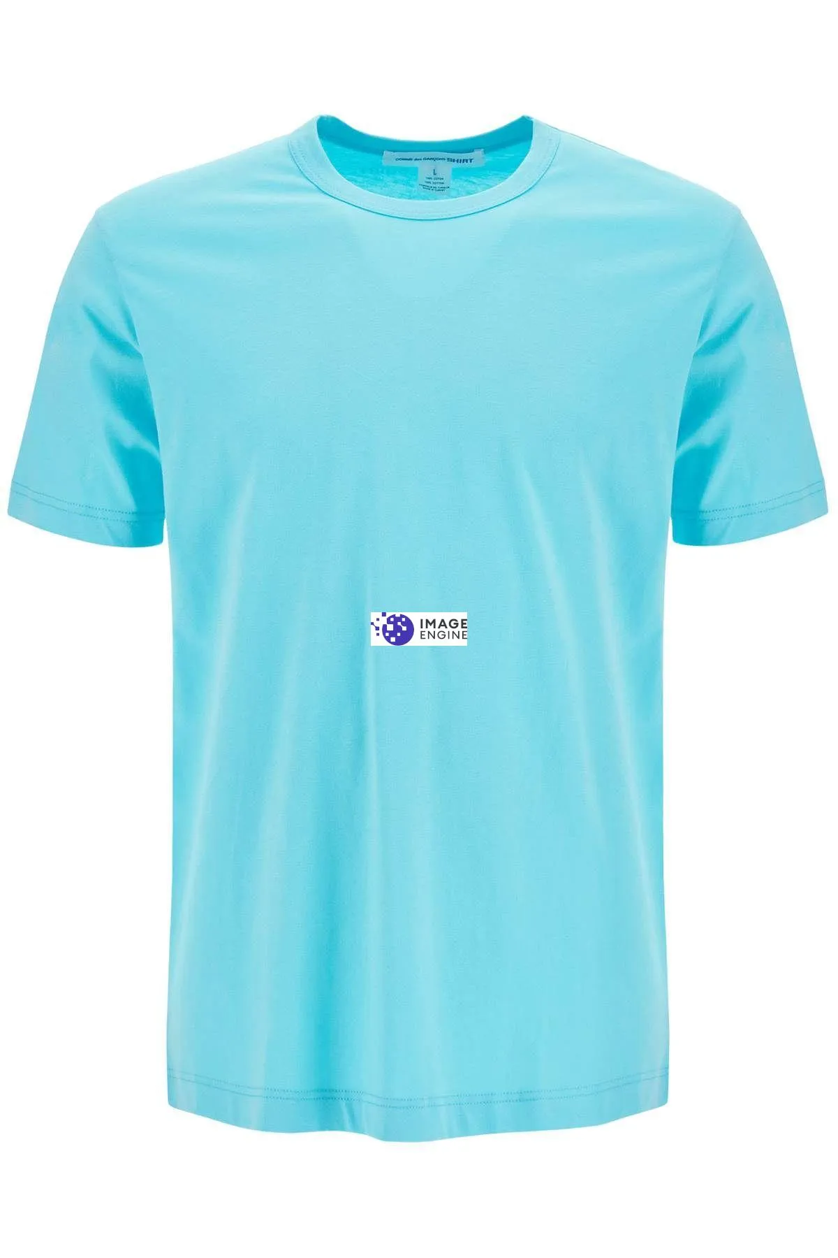 T-shirt girocollo in cotone