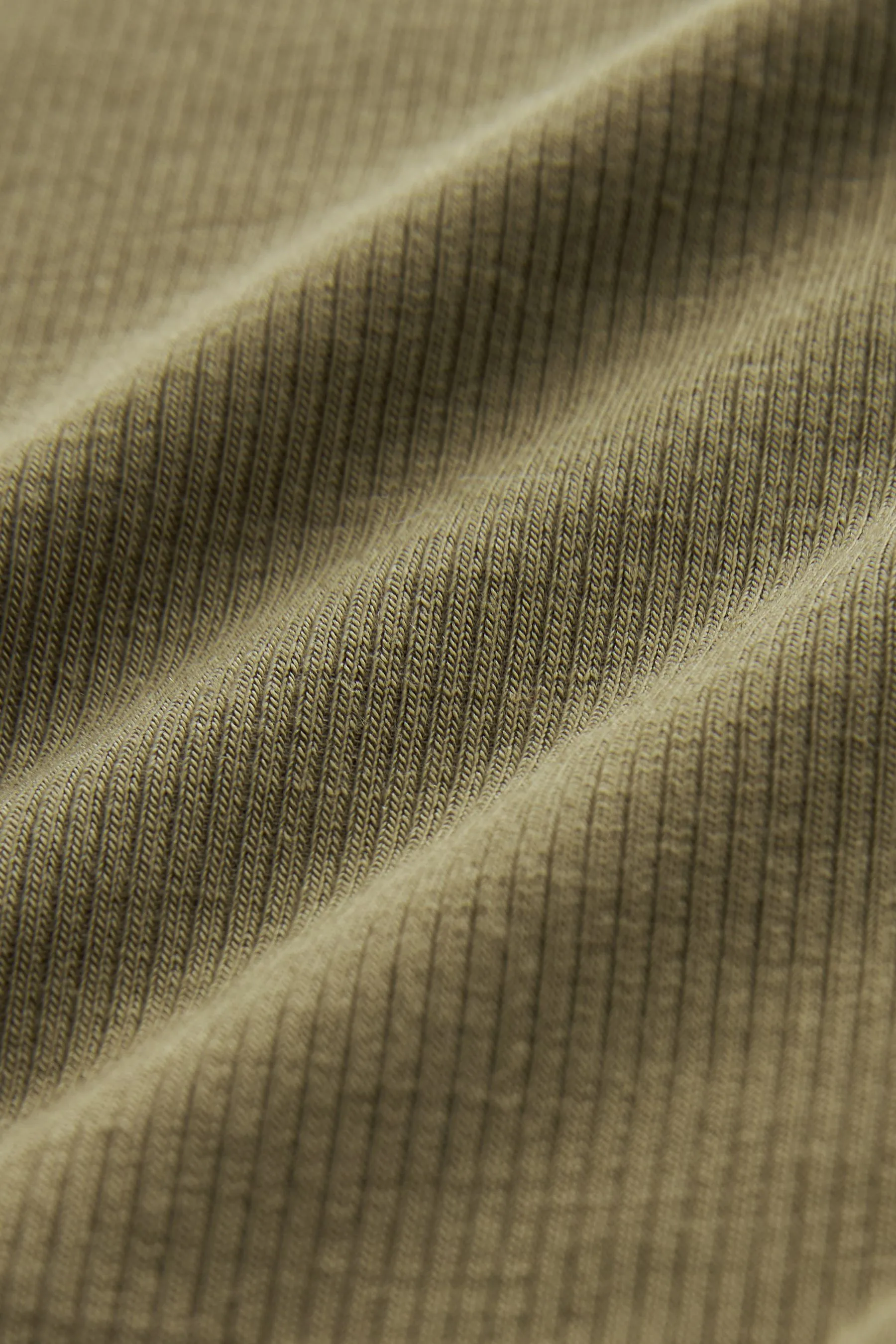 T-shirt in Manica corta a coste morbida e in Lyocell in TENCEL™    