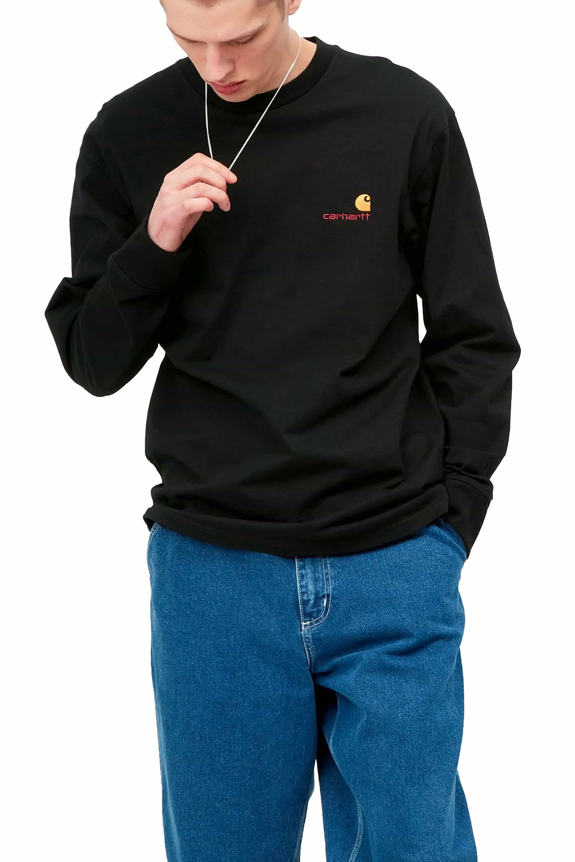         T-SHIRT MANICA LUNGA L/S AMERICAN SCRIPT T-SHIRT