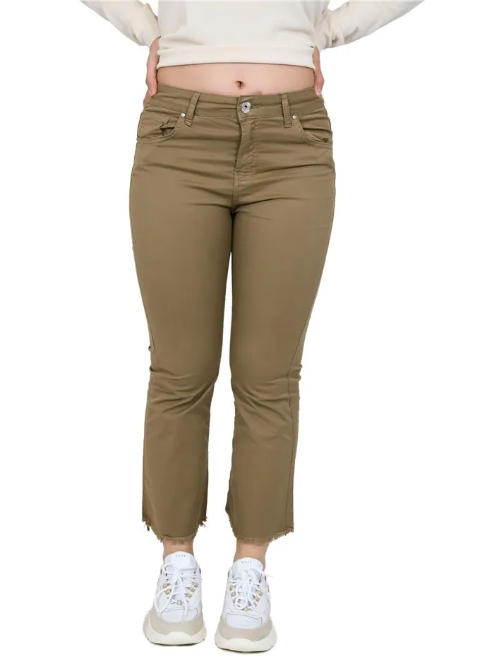 TAKE TWO  PANTALONE DKE6805 CAMMELLO