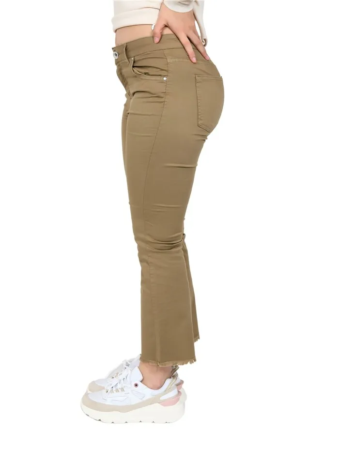 TAKE TWO  PANTALONE DKE6805 CAMMELLO