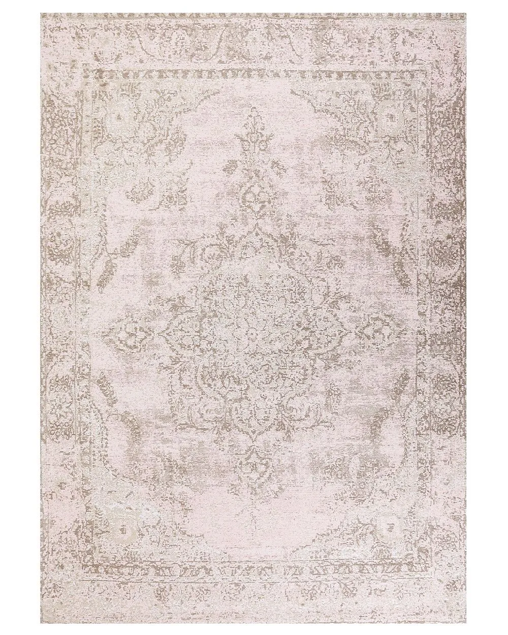 Tappeto cotone rosa 200 x 300 cm MATARIM
