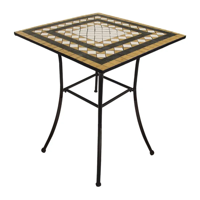 Tavolo Mosaicato quadrato 80x80 cm 760/38 