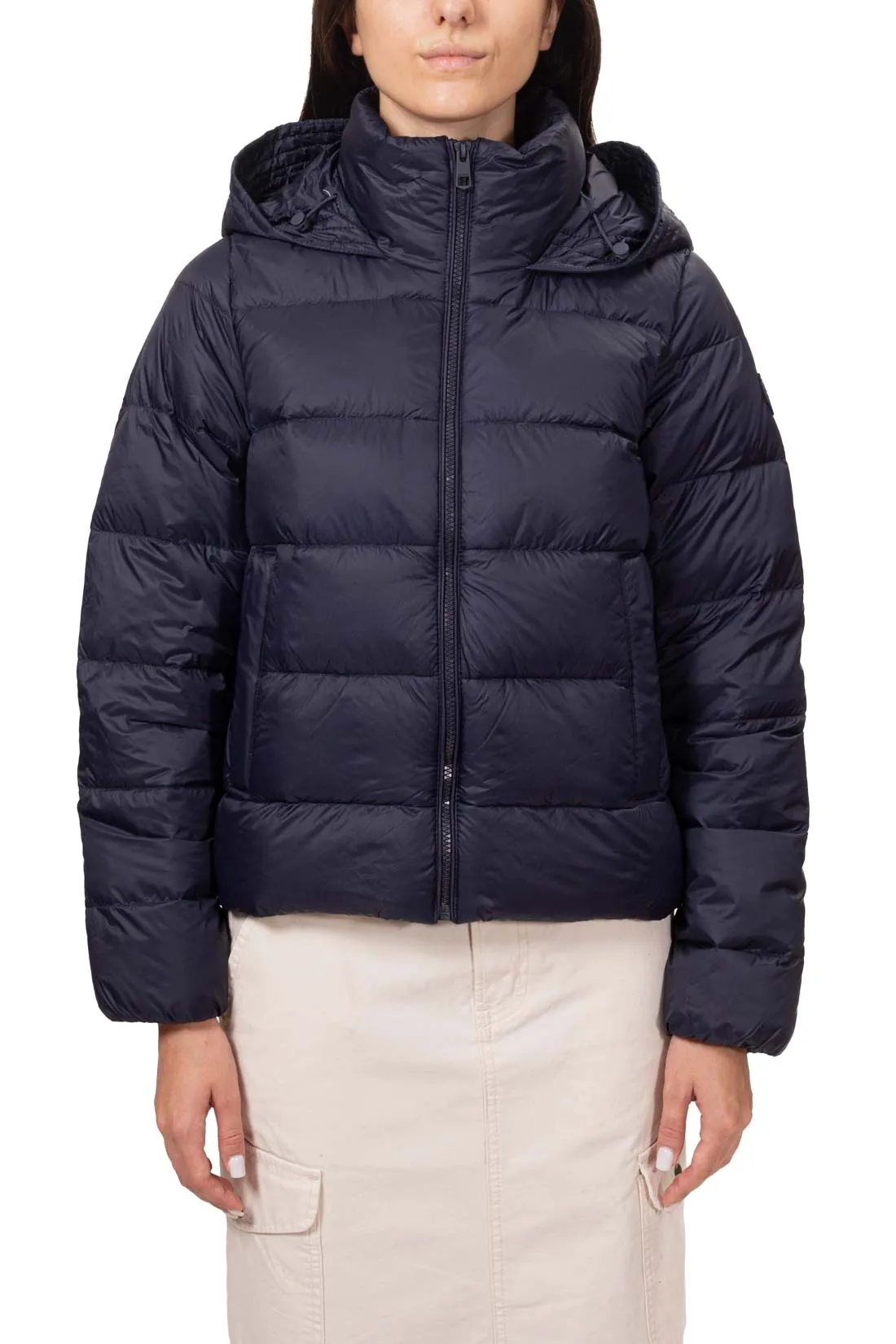 TOMMY HILFIGER Piumino donna idrorepellente con logo