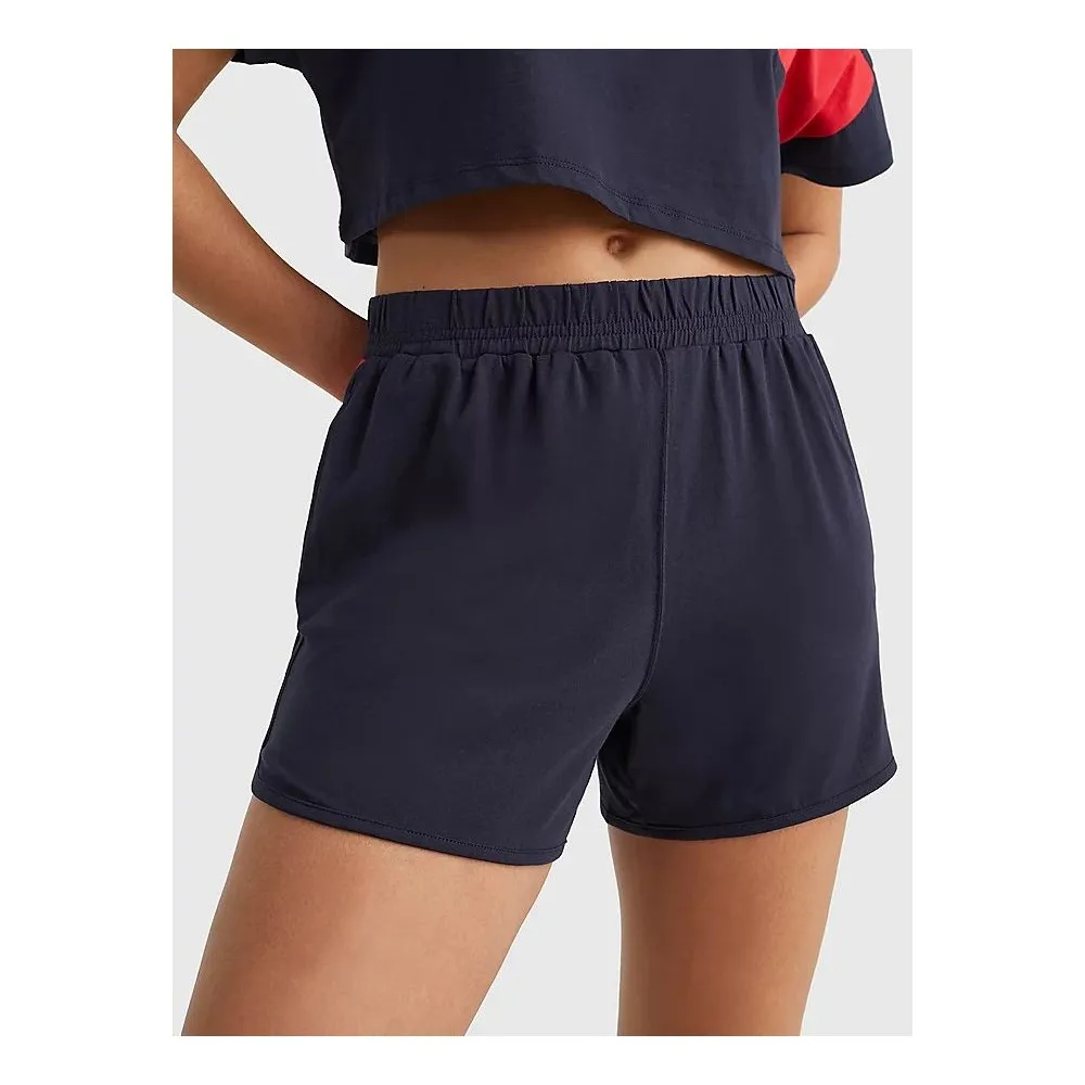 TOMMY HILFIGER - SHORTS A VITA ALTA CON FIRMA - UW0UW03468-DW5
