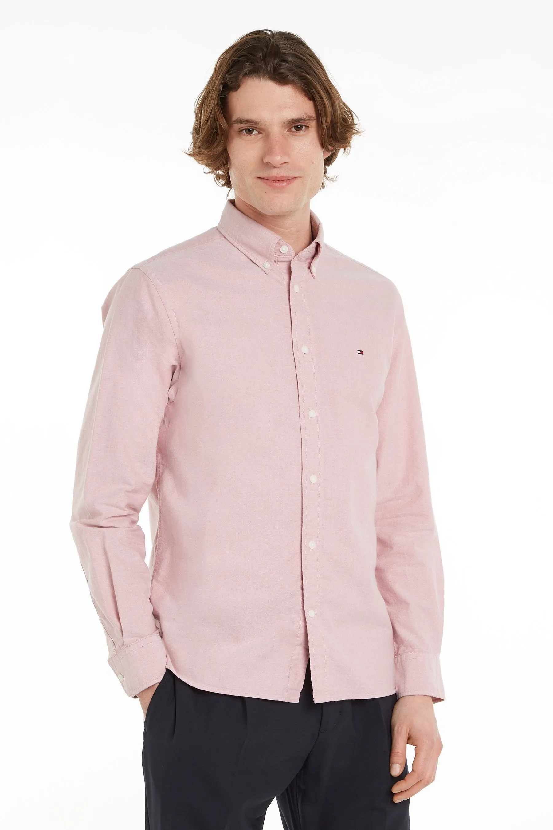Tommy Hilfiger Solid Heritage Oxford Shirt    