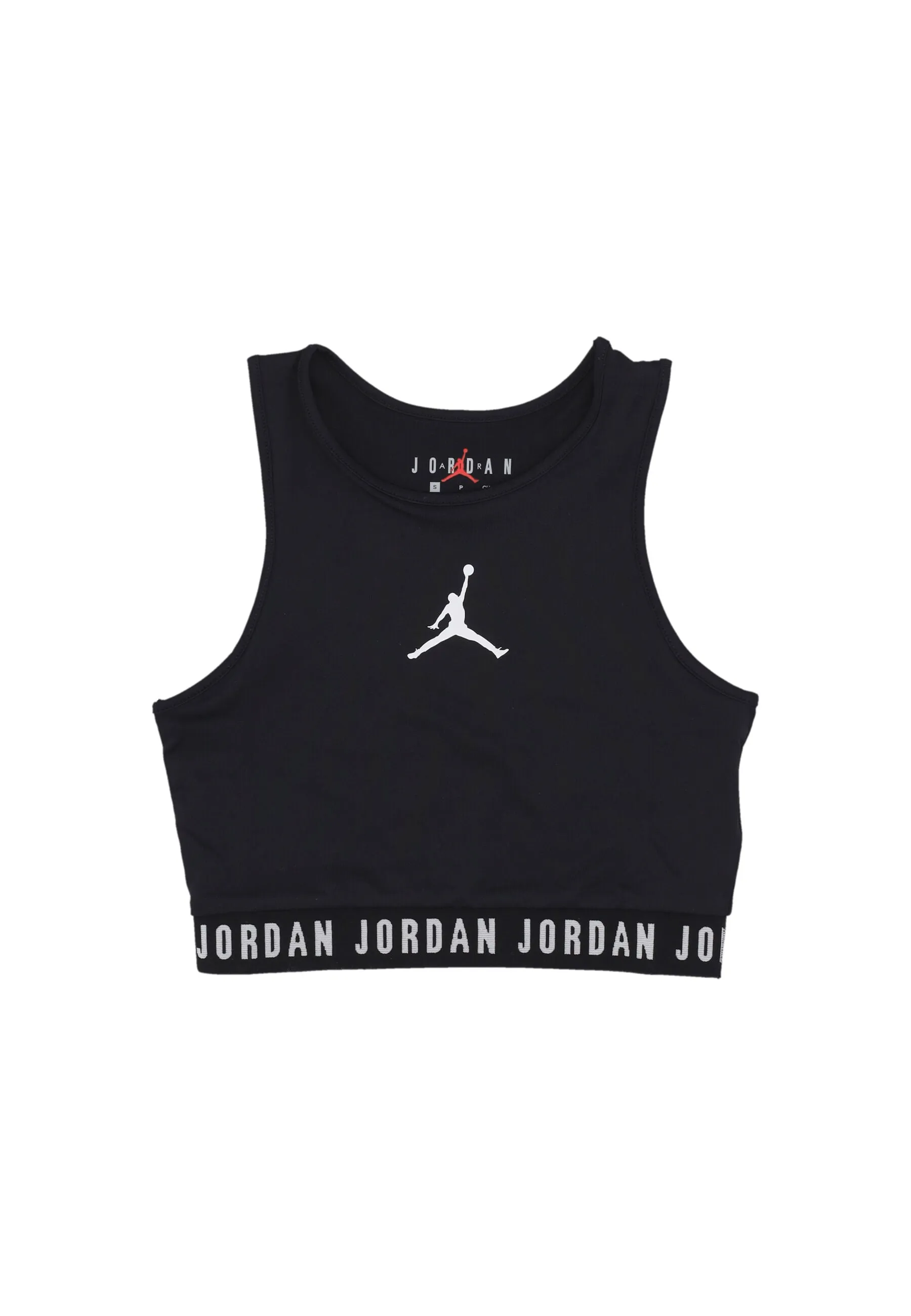 Top Ragazza Jordan Essentials Active Tee Black