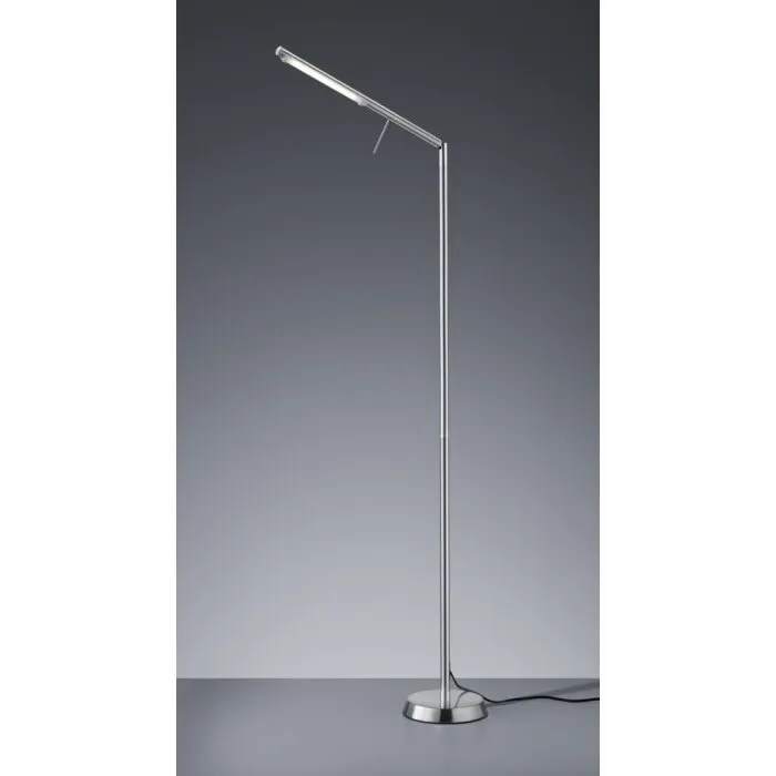 Trio FILIGRAN Lampada da terra LED Nichel opaco, 1-Luce