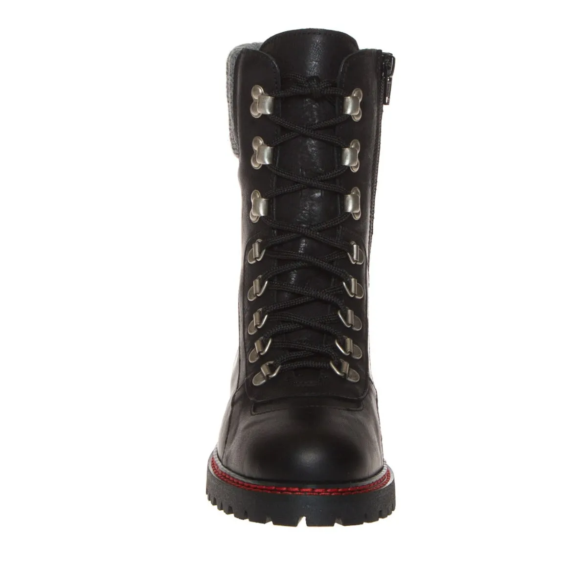 TYKO 22516 SCARPONCINO DONNA LANA NERO  