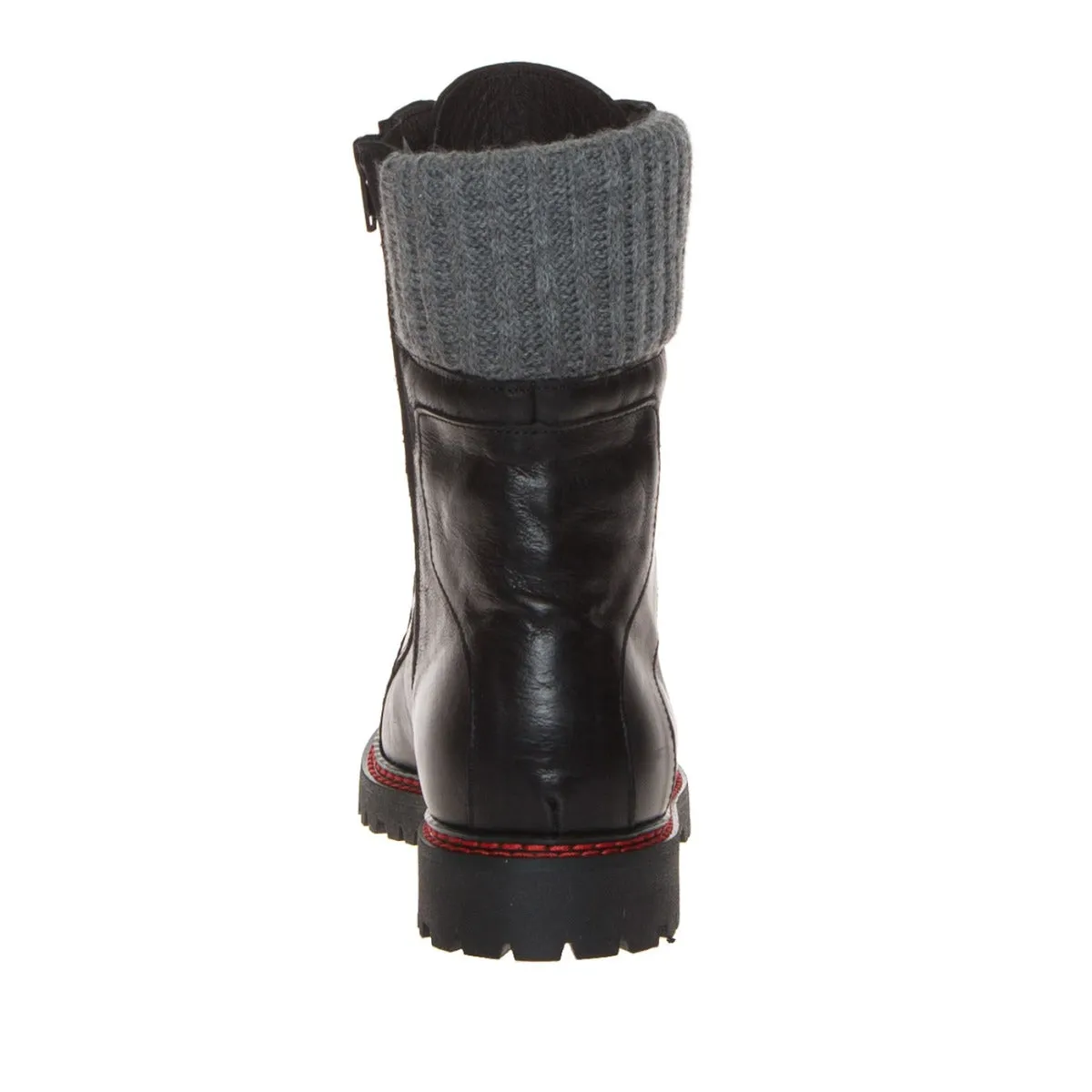 TYKO 22516 SCARPONCINO DONNA LANA NERO  