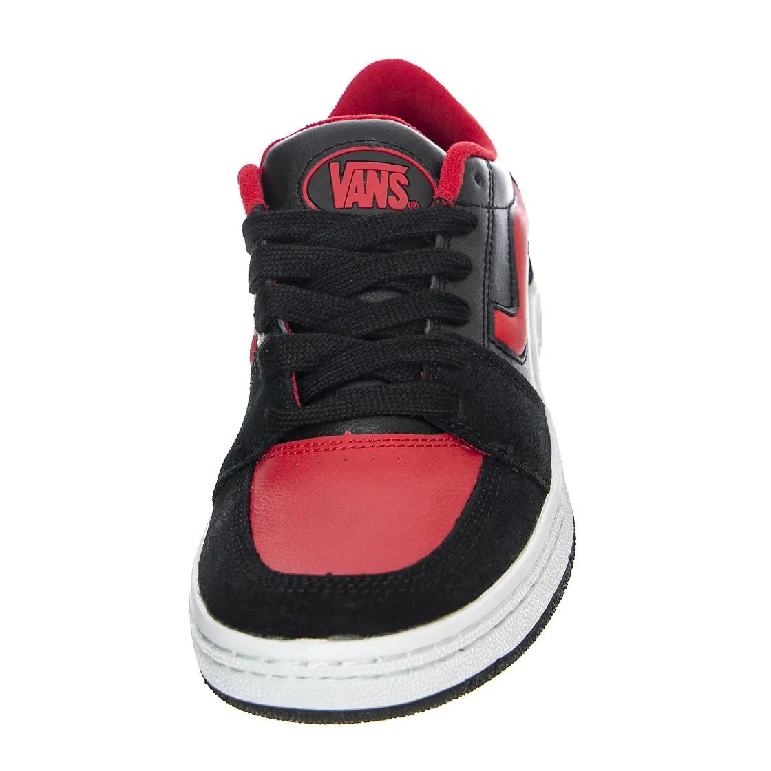 Vans UA Fairlane - Scarpe Stringate Profilo Basso Uomo Nere / Rosse    
