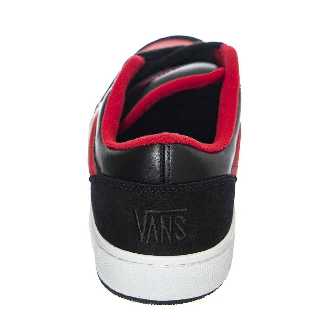 Vans UA Fairlane - Scarpe Stringate Profilo Basso Uomo Nere / Rosse    