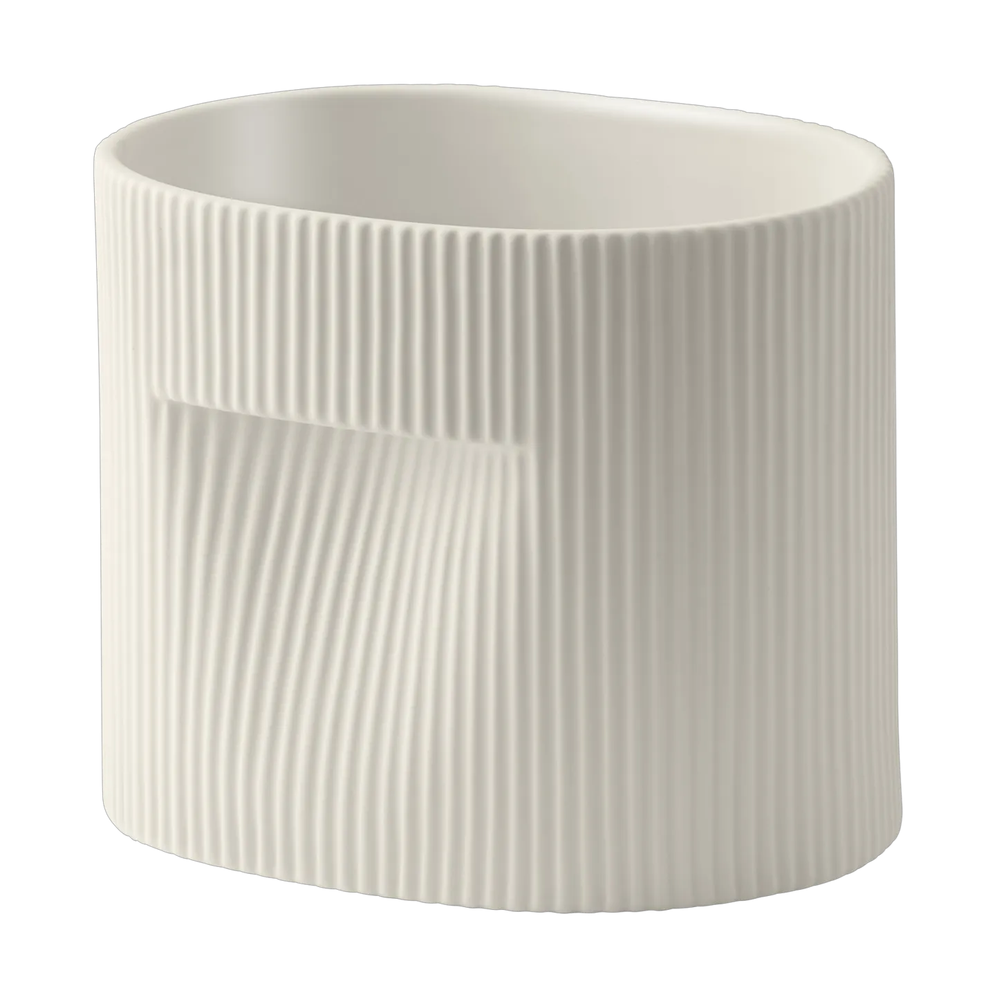 Vaso da fiori Ridge 15 cm.iv{font-size:18px}Beige
