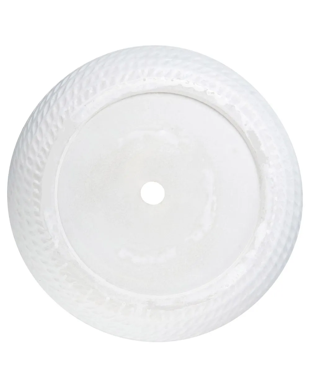 Vaso per piante LIVADIA Pietra 39 cm Bianco sporco
