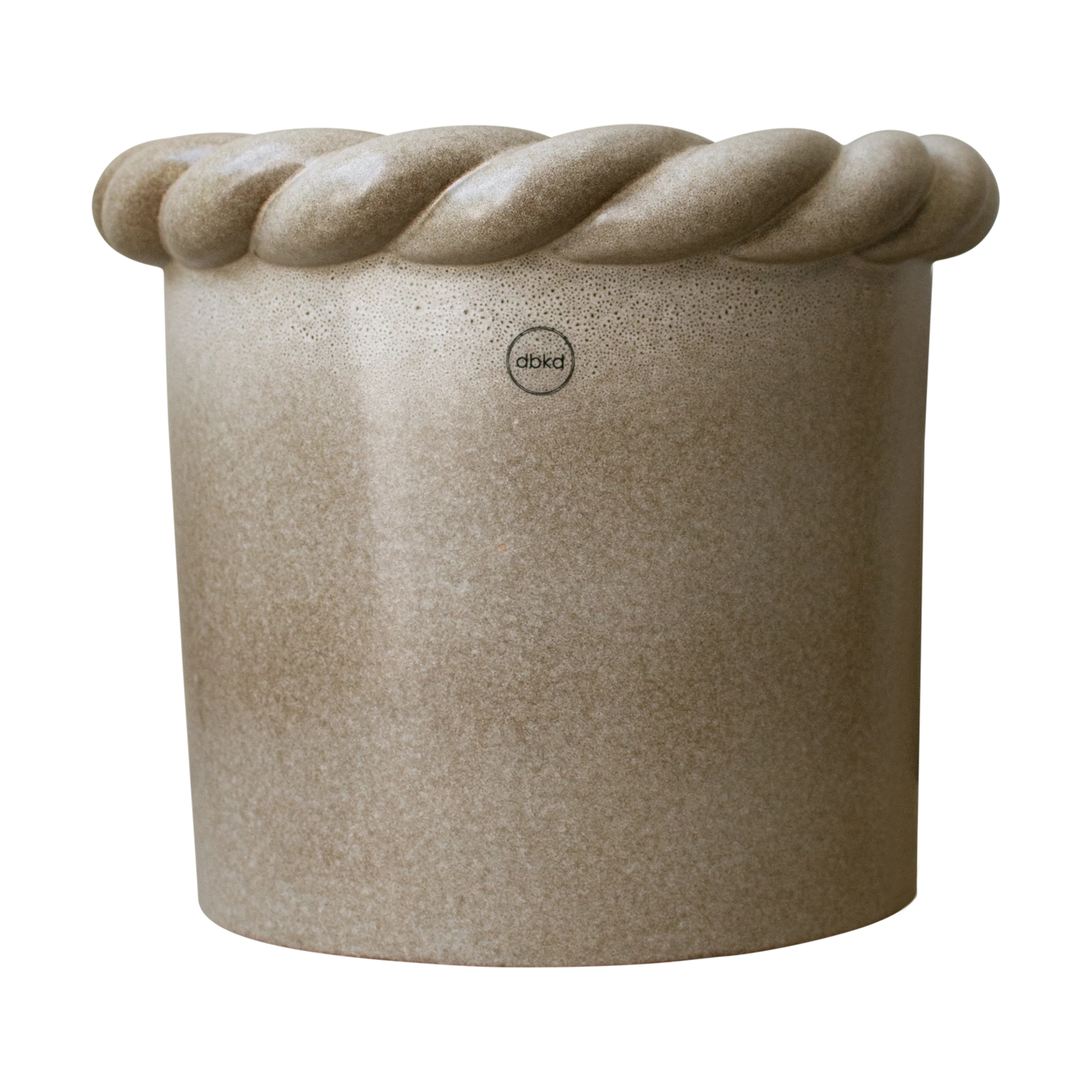 Vaso Twine Ø22 cm.jo{font-size:18px}Beige