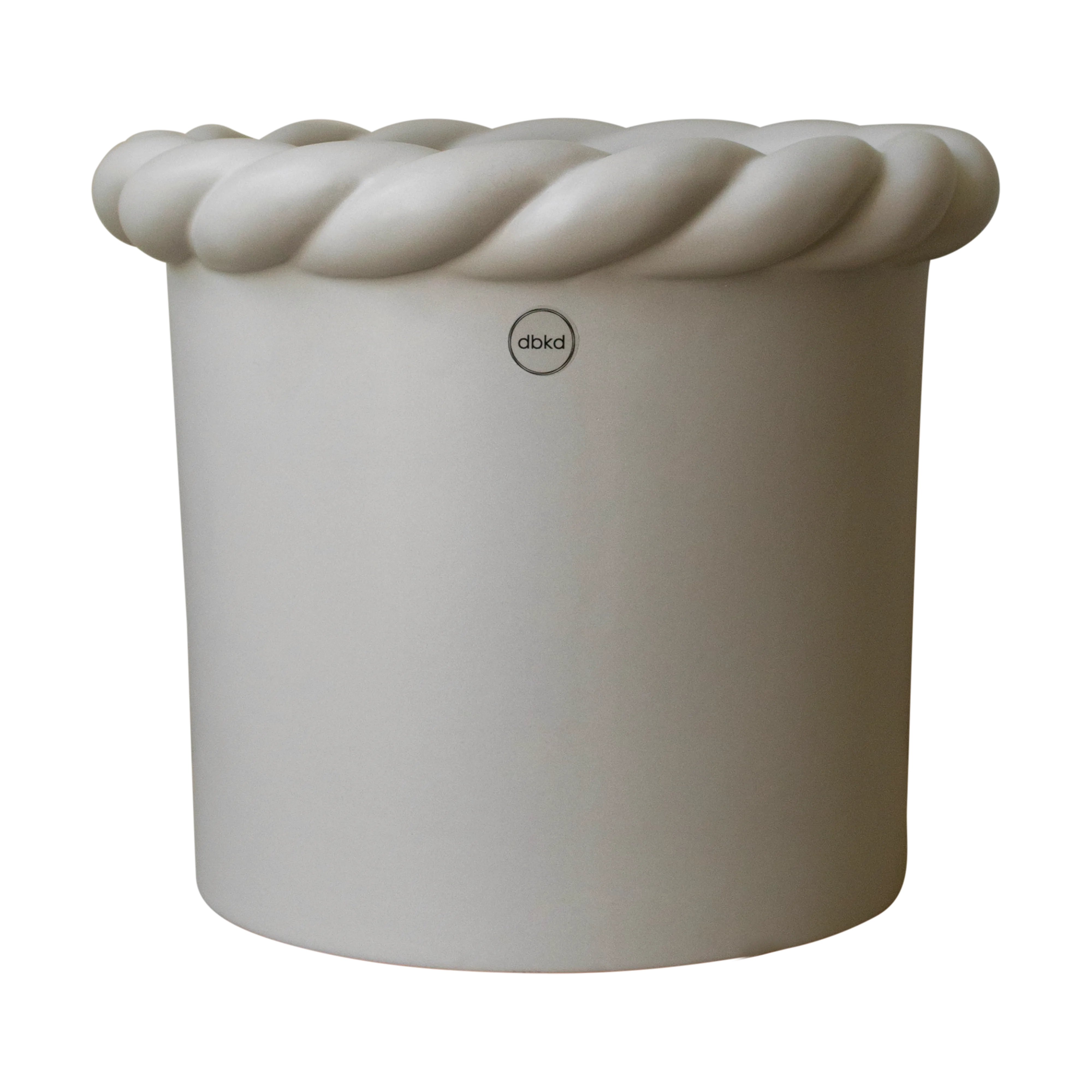 Vaso Twine Ø22 cm.jo{font-size:18px}Beige
