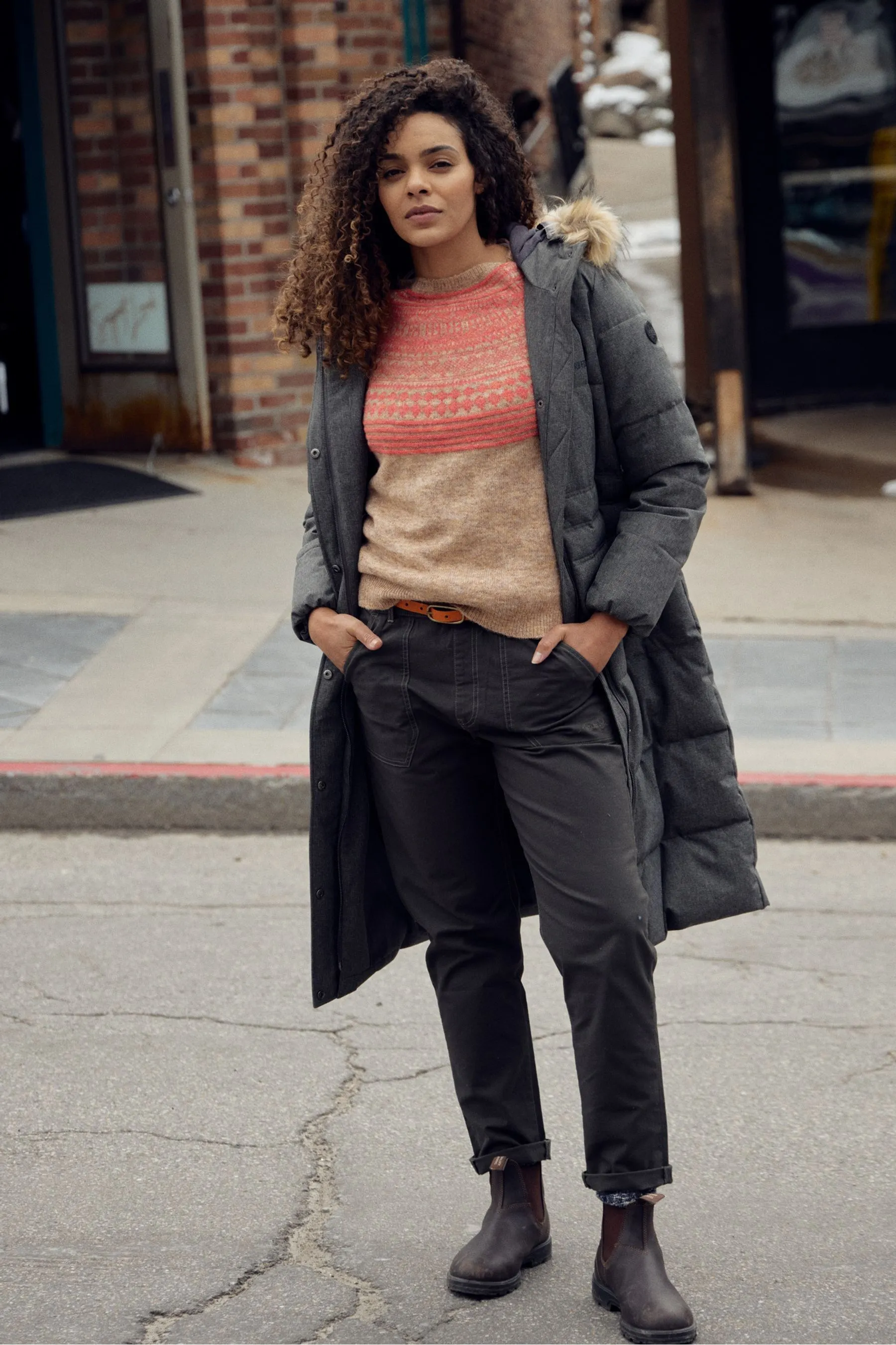 Weird Fish Malorri Organic Cotton Trousers    