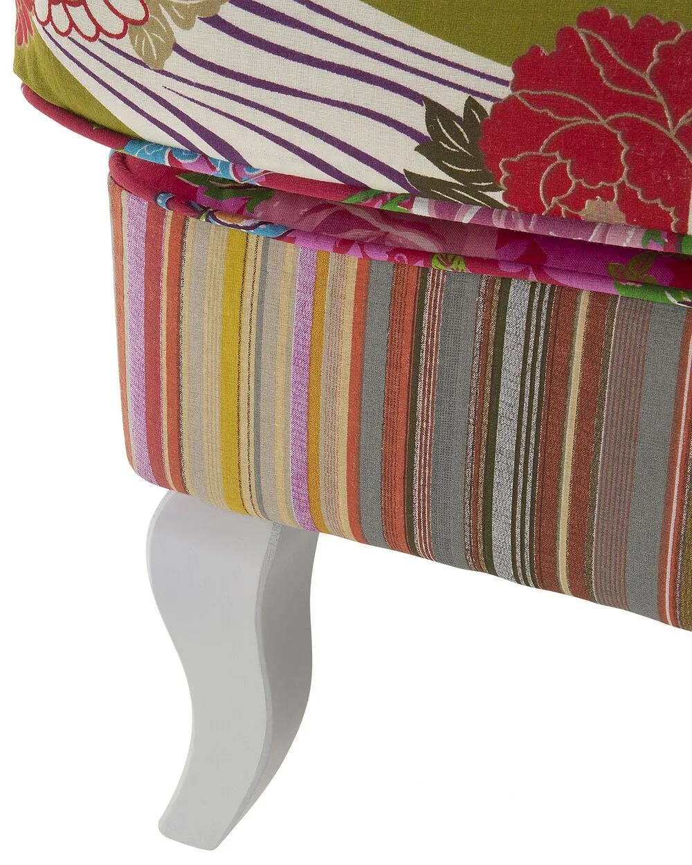 Wingback Chair MOLDE Fabric Fuchsia Pink