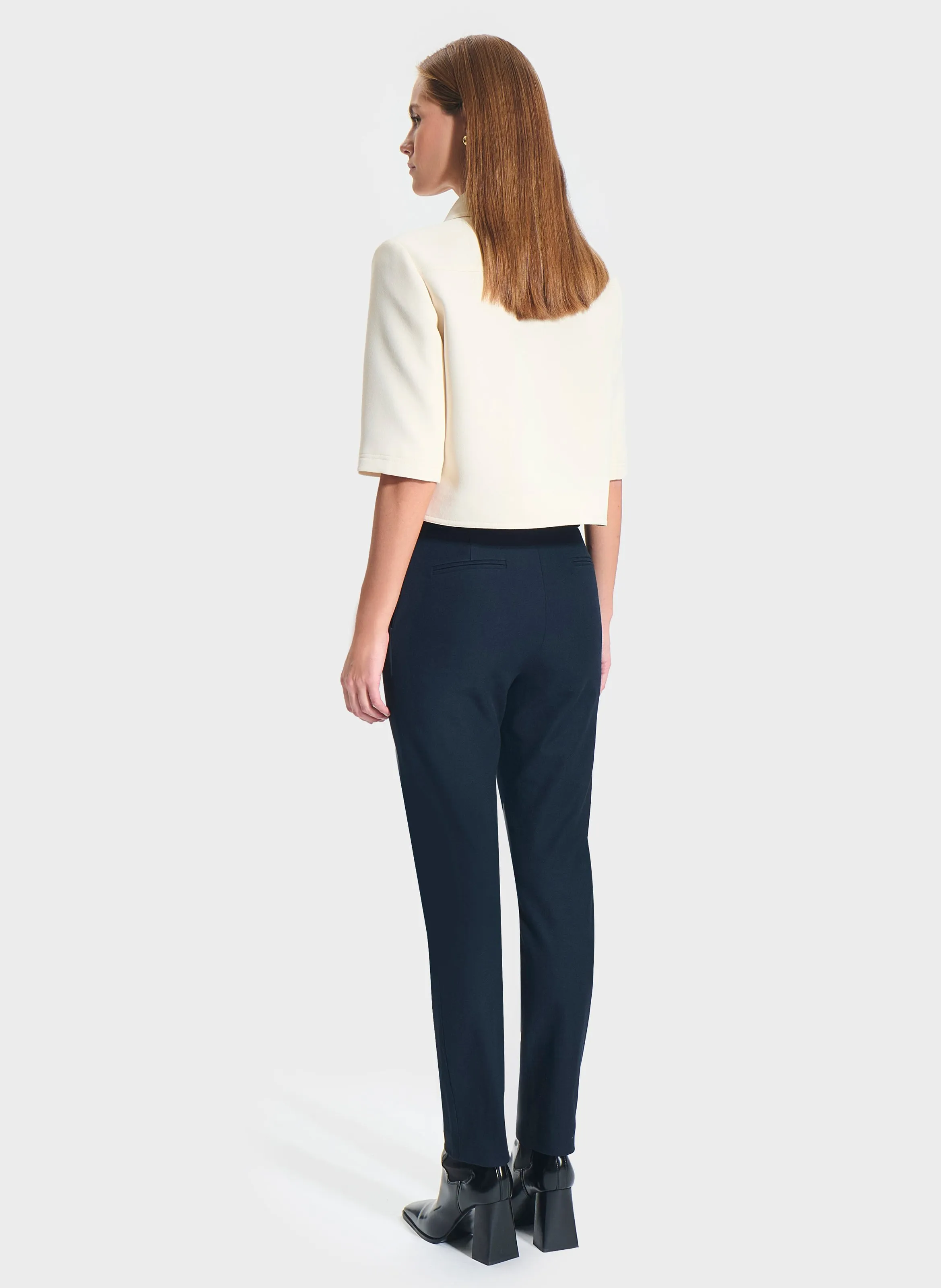  ZAPA   CELINA - Camicia diritta in maglia | Bianco